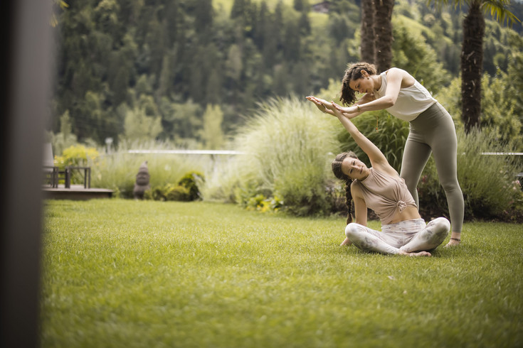 Se retrouver à notre hôtel de yoga au Tyrol du Sud